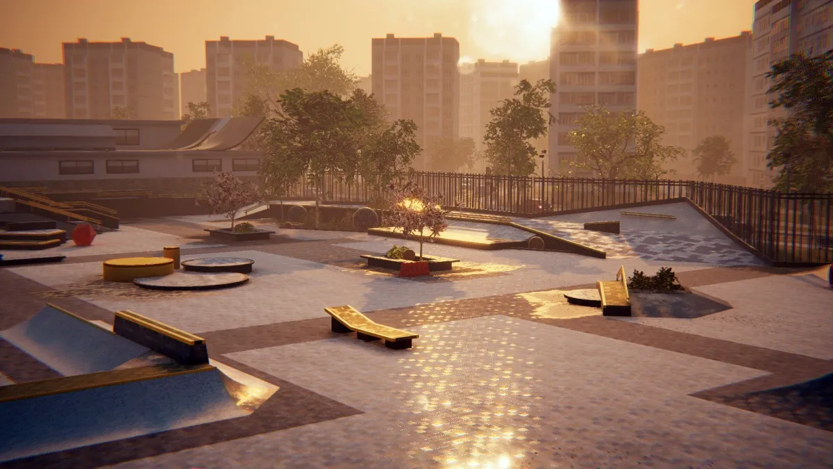 Multiple skate plaza pack